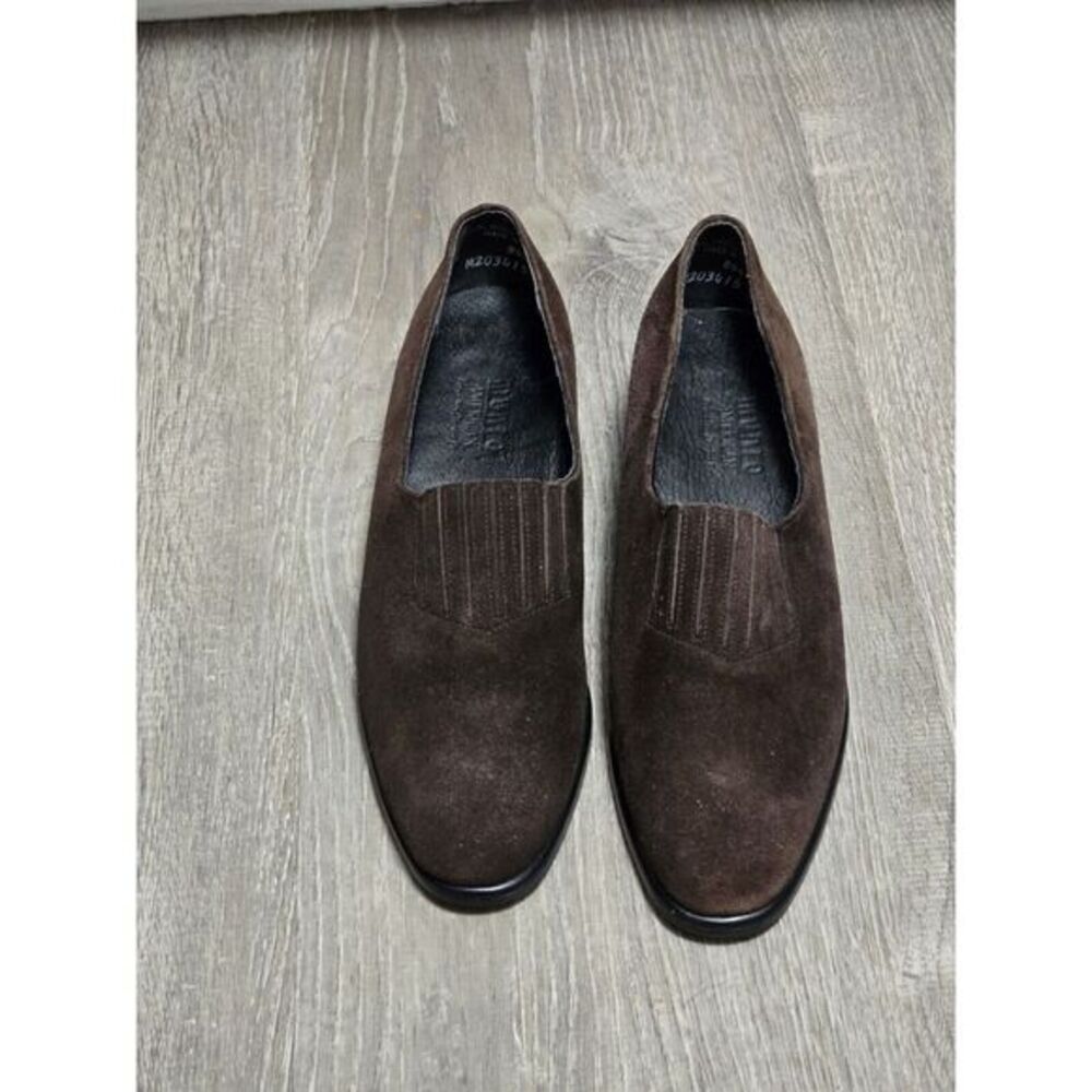 Munro American Women's Brown Leather Loafers Size 7N